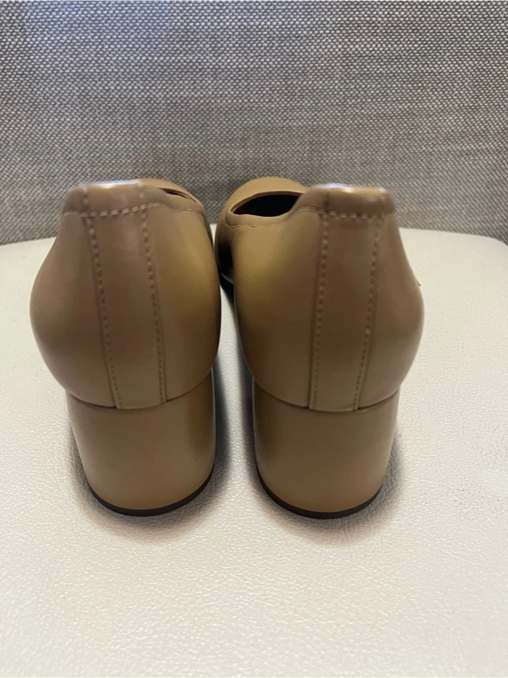 Vionic Carmel Leather Block Heel Pumps Women’s Size 9.5